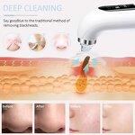 USB Blackhead Remover - Rechargeable Vacuum Pore Cleaner Skin Care Tool