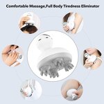 Cordless Percussion Massager - Deep Tissue Handheld for Back Body Pain Relief