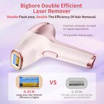 IPL Laser Hair Removal Machine - Electrolysis Beauty Device for Face and Body