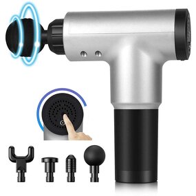 Mini Massage Gun - 2022 Heat Deep Tissue Hand Held Percussion Muscle Massager