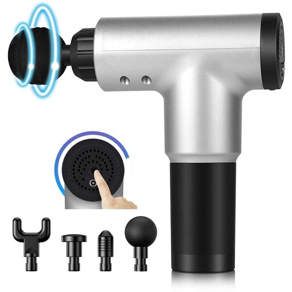 Mini Massage Gun - 2022 Heat Deep Tissue Hand Held Percussion Muscle Massager
