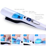 Steam Hair Straightener - Digital LCD Flat Iron Negative Ion Spray Splint