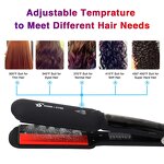 Steam Infrared Hair Straightener - Professional Vapor Hair Treatment Flat Iron