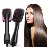 3-in-1 Hot Air Brush - One Step Hair Dryer Volumizer Comb for Travel