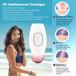 Electric IPL Epilator - Women's Permanent Photoepilator Painless Home Device