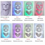 7 Colors LED Facial Mask - Infrared Light Therapy Beauty Skin Care Mask