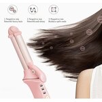 USB Hair Straightener - 2-in-1 Cordless Curling Iron Electric Hair Curler