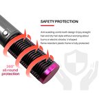 Hot Air Brush - One Step Ions Hair Dryer Comb Blowdryer with Comb Nozzle