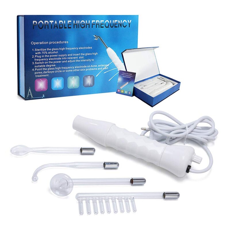 High Frequency Facial Wand - Portable Handheld Electric Face Beauty Machine
