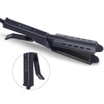 2-in-1 Steam Hair Straightener - Professional LCD Ceramic Flat Iron Household