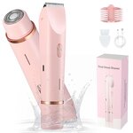 Cordless Electric Razor - Ladies Rechargeable Mini Painless Hair Shaver for Home