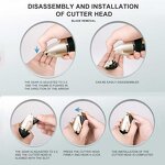 Professional Pet Trimmer - Rechargeable Electric Dog Hair Clipper Cutter