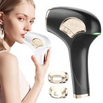 Sapphire IPL Hair Removal - Ice-Cooling Permanent Painless Home Salon Tool Men Women