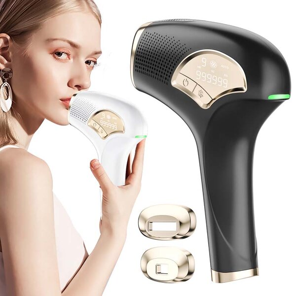 Sapphire IPL Hair Removal - Ice-Cooling Permanent Painless Home Salon Tool Men Women