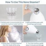 Home Spa Facial Steamer - Wholesale Custom Nano Sauna Pores Cleansing Machine