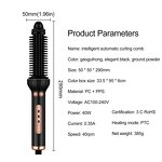 Hair Dryer Straightener Brush Set - Salon Auto Anti-Scald Comb Fast Hot Air