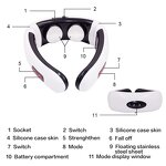 Intelligent Neck Massager - Heat 6 Modes 15 Levels Deep Tissue Trigger Point