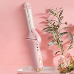 USB Hair Straightener - 2-in-1 Cordless Curling Iron Electric Hair Curler