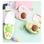 Beauty Mirror Fan Manufacturer - Avocado Mini Cute with USB Interface