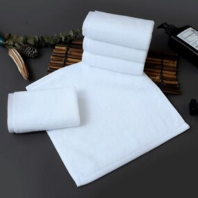 Bath Towel Set Manufacturer - 32-Ply Pure White for Hotels & Salons