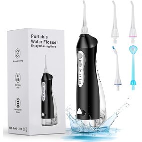 Oral Irrigator Manufacturer - USB Rechargeable Water Floss 200ml Portable