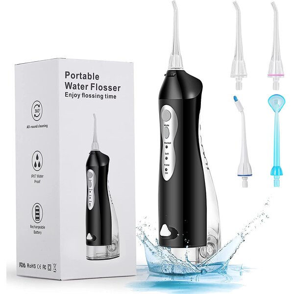 Oral Irrigator Manufacturer - USB Rechargeable Water Floss 200ml Portable