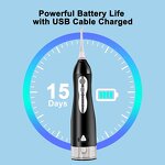 Oral Irrigator Manufacturer - USB Rechargeable Water Floss 200ml Portable