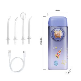 Oral Irrigator Manufacturer - Children Cartoon IPX7 Waterproof 130ML