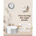 Nail Lamp Manufacturer - Mini Desktop 12w Cordless Touch-type