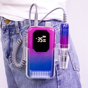 Nail Art Rig Manufacturer - 45W Rechargeable 35000RPM Portable with Base