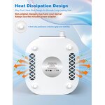 Nail Dust Collector Manufacturer - Portable 30w Rechargeable with Adjustable Suction