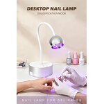 Nail Lamp Manufacturer - Mini Desktop 12w Cordless Touch-type