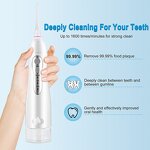 Oral Irrigator Manufacturer - USB Rechargeable Water Floss 200ml Portable