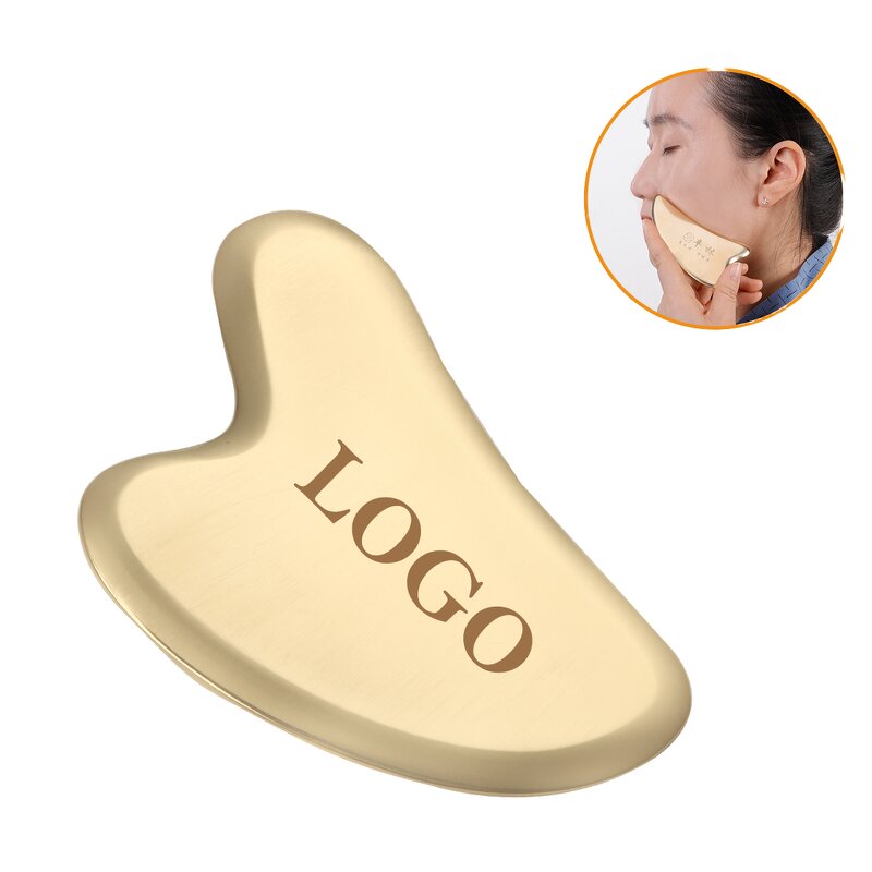 Facial Massager Manufacturer - Brass Scraping Board for Skin Tightening