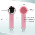 Facial Cleanser Brush Manufacturer - Electric Deep Cleansing with Hot Cold Pore Cleaner