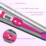 Hair Straightening Brush Manufacturer - Electric LCD Touch Screen with 13 Temp Setting