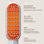 Hair Brush Comb Manufacturer - Portable Battery-Powered with LED Light Therapy & EMS Vibration