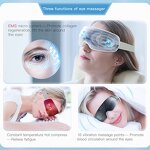 Eye Massage Mask Manufacturer - 3 Colors LED Photon Warm Vibration for Home Use