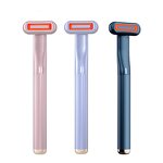 LED Facial Skincare Wand Manufacturer - 5 In1 Dual Color Red Blue Light Therapy