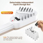 Hair Regrowth Comb Manufacturer - EMS Laser Vibration Battery Powered for Hair Loss