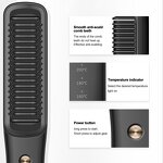 Hot Comb Manufacturer - Mini Anti Scald USB Rechargeable Cordless Multifunctional