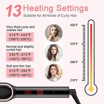 Hair Straightener Brush Manufacturer - Mini Wireless USB Rechargeable LED Ceramic Negative Ion