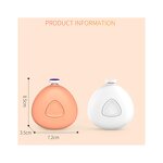 Baby Electric Nail Trimmer - 6 Grinding Heads Manicure Kit with Storage Case