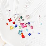 Luminous Nail Stickers - Halloween Skull Pumpkin Glowing Self Adhesive Decals