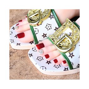 Ballerina Press on Nails - 24Pcs Full Cover Long Coffin Designed Artificial Nails