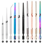 Acrylic Nail Display Stand - Magnetic Practice Stand False Tip Manicure Tool