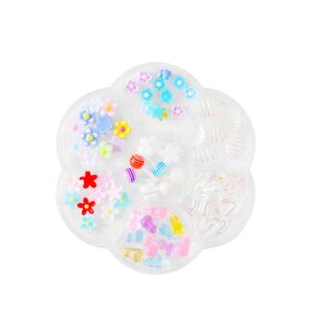 3D Nail Art Sequins - Cherry Blossoms Petal Steel Bead Ultra Thin Flakes Decor