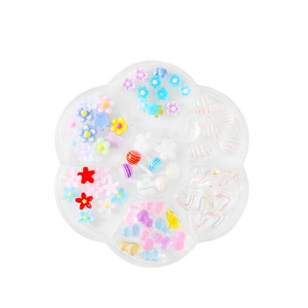 3D Nail Art Sequins - Cherry Blossoms Petal Steel Bead Ultra Thin Flakes Decor