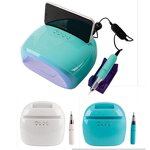 120W LED UV Nail Lamp - Portable Cordless Rechargeable Professional Dryer
