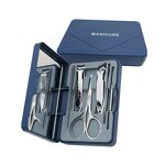 6pcs Nail Cutter Set - Silver Stainless Steel Wholesale Tools with Mirror Box